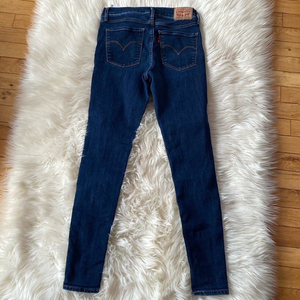 Levi Strauss & Co. Blue  Skinny Jeans Denim Women’s Size 26 Waist 28 Leg
